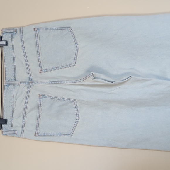 H&M Light Blue Wide Leg Jeans - Picture 2 of 3